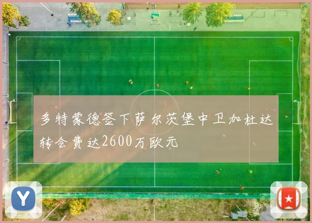 多特蒙德签下萨尔茨堡中卫加杜达转会费达2600万欧元